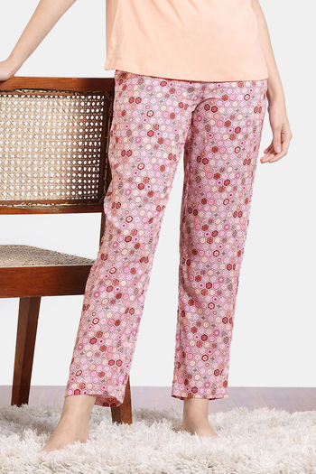 Buy Zivame Bloom Hive Woven Pyjama - Prairie Sunset